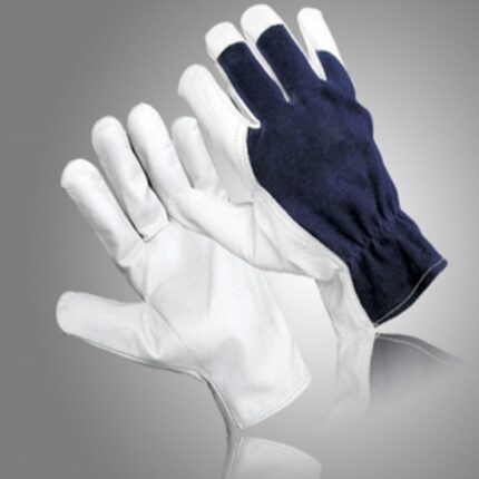 Professional heavy-duty assembly gloves for industrial and workshop use, exported in bulk from Sialkot, Pakistan.