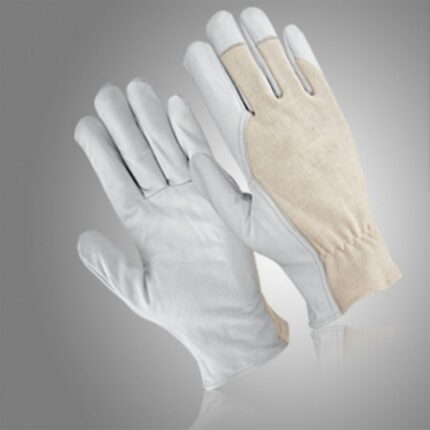 Professional heavy-duty assembly gloves for industrial and workshop use, exported in bulk from Sialkot, Pakistan.