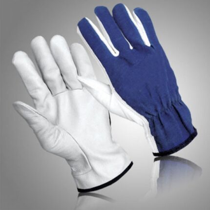 Professional heavy-duty assembly gloves for industrial and workshop use, exported in bulk from Sialkot, Pakistan.