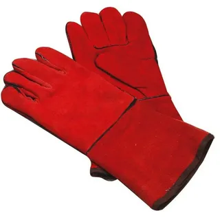 Bulk Order Leather Welding Gloves Wholesale - Sialkot Exporter Heat Resistant Gauntlet Gloves Manufacturer Pakistan