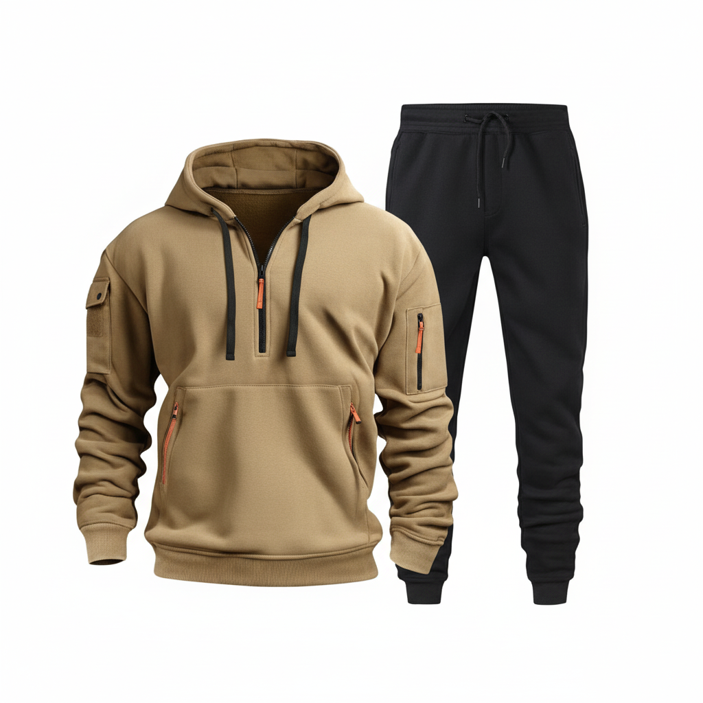 Bulk Order Men's Tracksuits Wholesale - Sialkot Exporter Customizable Men's Sportswear Set Manufacturer Pakistan Private Label Tracksuits for Gym and Casual Wear