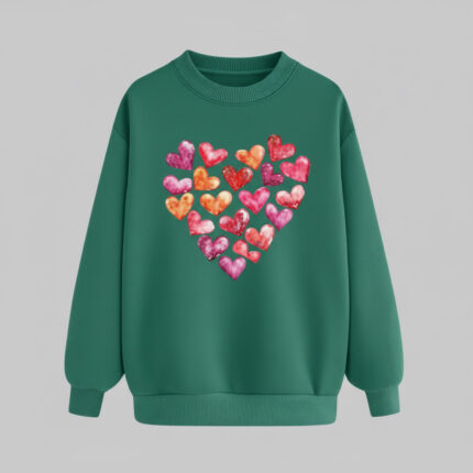 Bulk Order Women's Sweatshirts Wholesale - Sialkot Exporter Customizable Women's Crew Neck Sweatshirt Manufacturer Pakistan Private Label Sweatshirts for Women's Casual Wear
