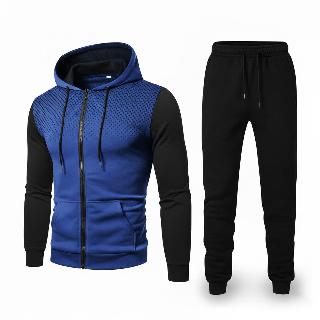 Bulk Order Men's Tracksuits Wholesale - Sialkot Exporter Customizable Men's Sportswear Set Manufacturer Pakistan Private Label Tracksuits for Gym and Casual Wear